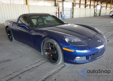 2007 Chevrolet Corvette из США, поврежденный, VIN 1G1YY26U775110955